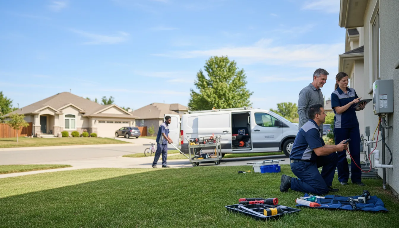 Tankless water heater service in Dike, TX